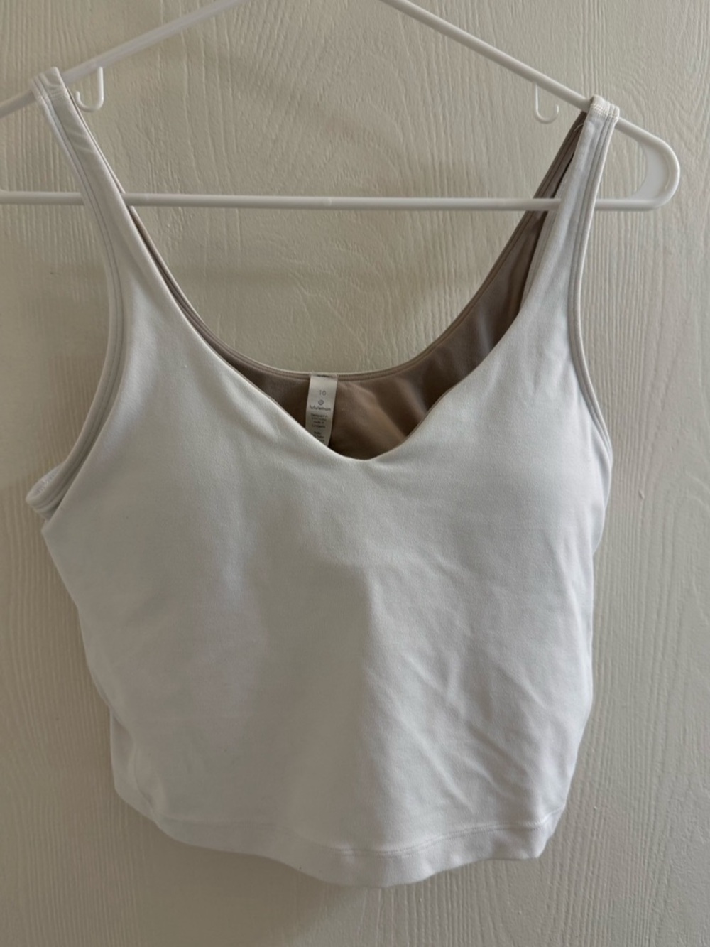 lululemon Align Tank Top White Size 10